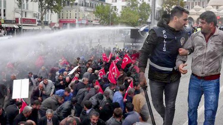 Tütün protestosuna müdahale: 101 kişi gözaltına alındı