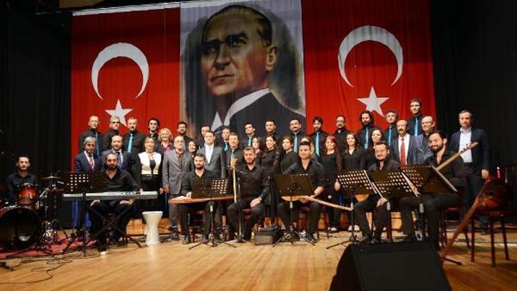 Kırıkkale Üniversitesi’nden personeline Türk Halk Müziği ziyafeti