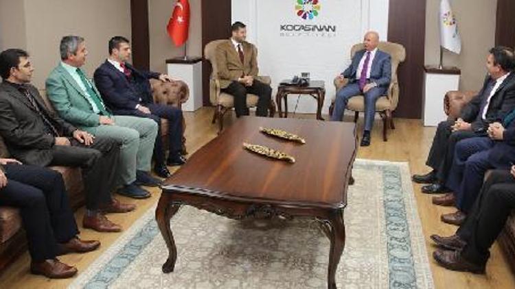 Başkan Çolakbayrakdar, MHP heyetini ağırladı