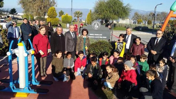 Öğretmenin adı parkta yaşatılacak