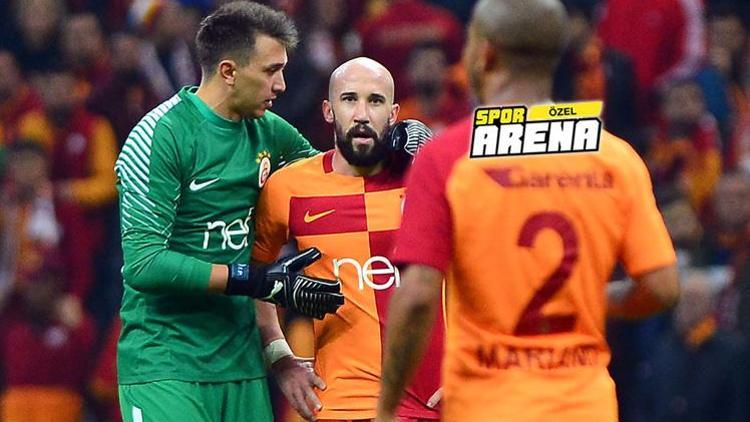 Galatasaray tribünlerinde Latovlevici kavgası
