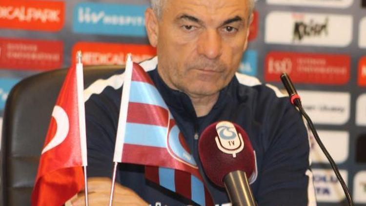 Trabzonspor Teknik Direktörü Çalımbay: Devre arasından sonra tüm sorumluluk bende