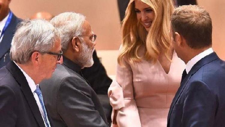 Ivanka Trump gelecek diye Hindistan sokaktaki dilencileri topladı