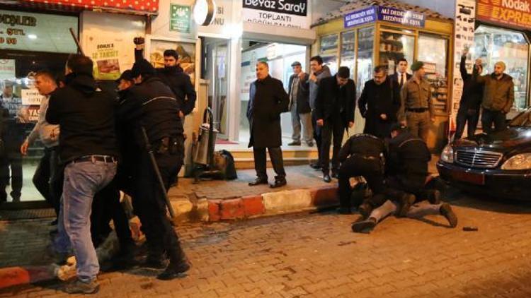 Artvin’de, Ensar Vakfı protestosuna polis müdahalesi: 10 gözaltı