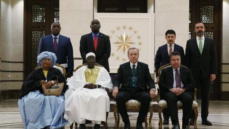 Erdoğana, Gambiya Büyükelçisinden güven mektubu