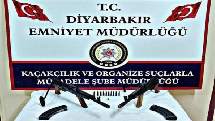 Diyarbakır merkezli 3 ilde kaçak silah operasyonu: 7 gözaltı