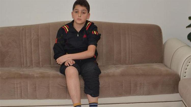 12 yaşındaki Abdülvahid iyileşmek için yurt dışından gelecek ilacı bekliyor