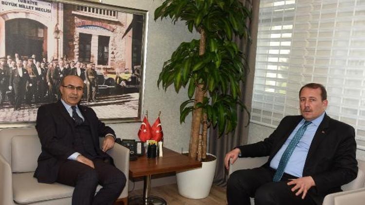 AK Partili Harun Karacandan, Vali Demirtaşa ziyaret
