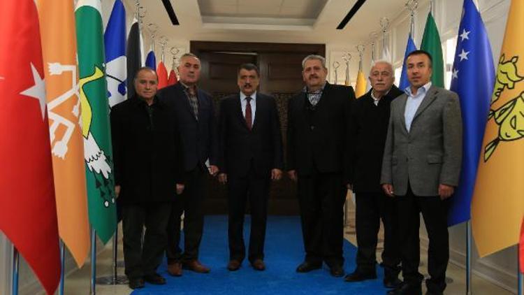 Başkan Gürkan’a ziyaret