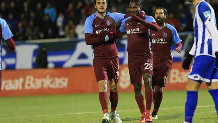 Trabzonspor’da Bin 43 gün sonra gelen hat-trick