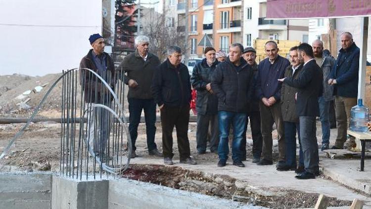 Hacılar Camii Derneğinden Başkan Ataça teşekkür