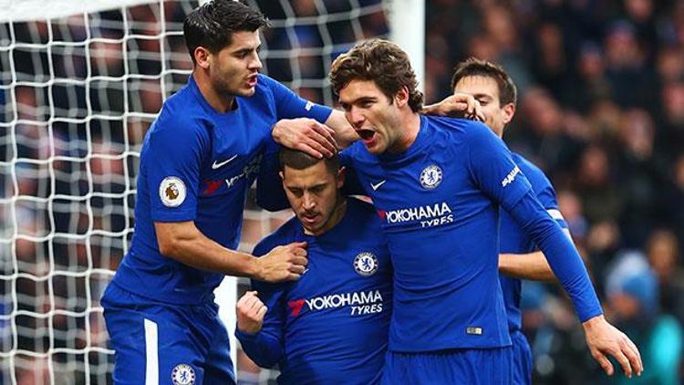 Chelsea, Hazard ile güldü