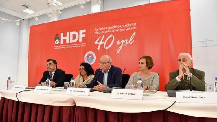 HDF kuruluşunun 40ıncı yılını İstanbulda kutladı