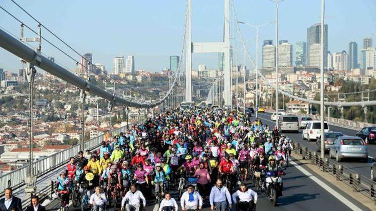 Engelleri aşmak için Avrupa’dan Asya’ya pedal çevirdiler