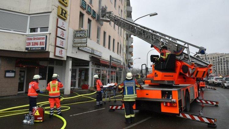 Almanyada yangın: 4 ölü, 23 yaralı
