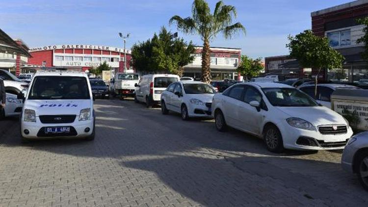 Terör saldırısı ihtimaliyle aranan sahte plakalı otomobil, Adanada ele geçirildi