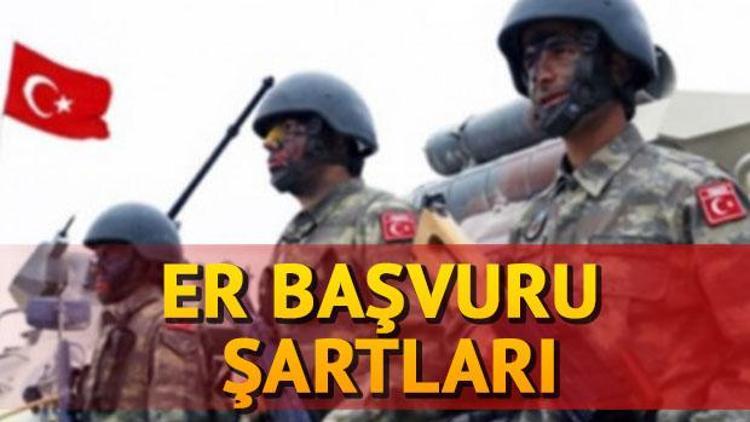 MSB Sözleşmeli er başvurusu şartları neler