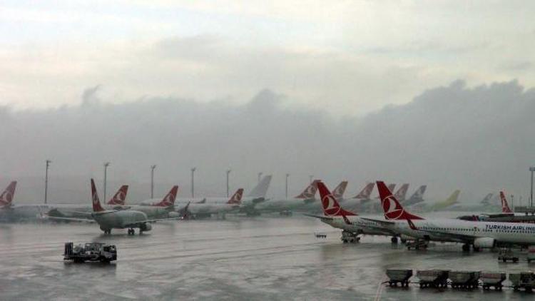 Elektrik yüklü bulutlar nedeniyle uçaklar yakıt kritiğine girdi