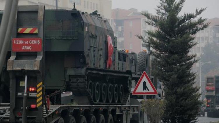 Malatyadan, Suriye sınırına fırtına obüsü sevkiyatı