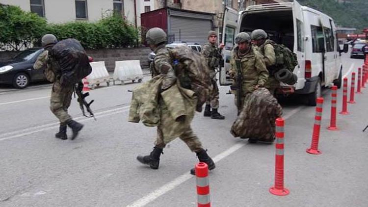 Trabzonda PKK sığınağı bulundu
