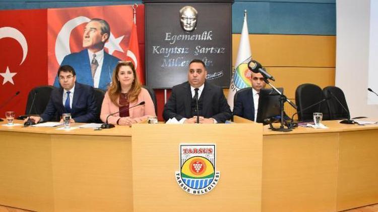 Tarsus Belediye Meclisi toplandı