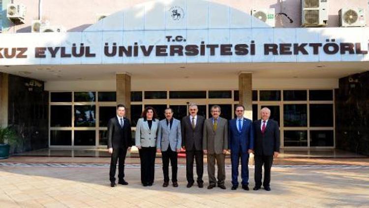 İzmir Valisi Rektör Vekilini ziyaret etti