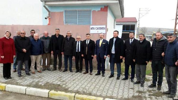 Zilede Nato Yolunun adı Ata Caddesi olarak değiştirildi