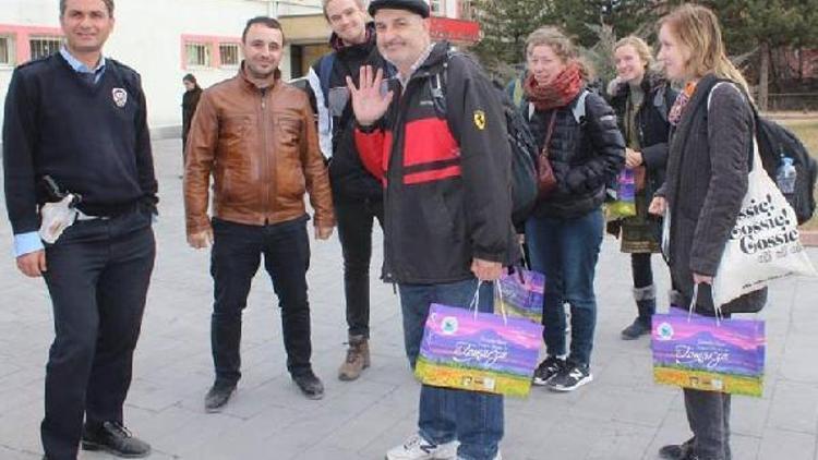 Turistler Kapadokyaya niyet etti Tomarzaya kısmet oldu