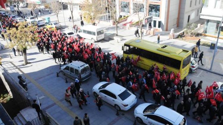 Gaziantepte ABDye yürüyüşlü tepki