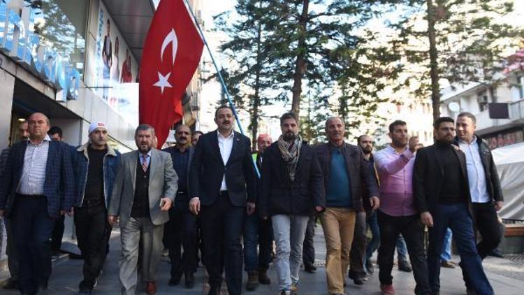 Antalyada Ak Partiden ABDnin Kudüs kararına tepki