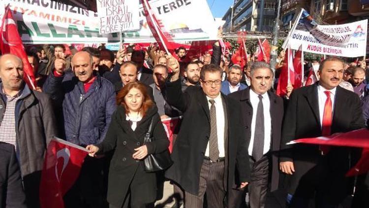 Avcılarda Kudüs protestosu