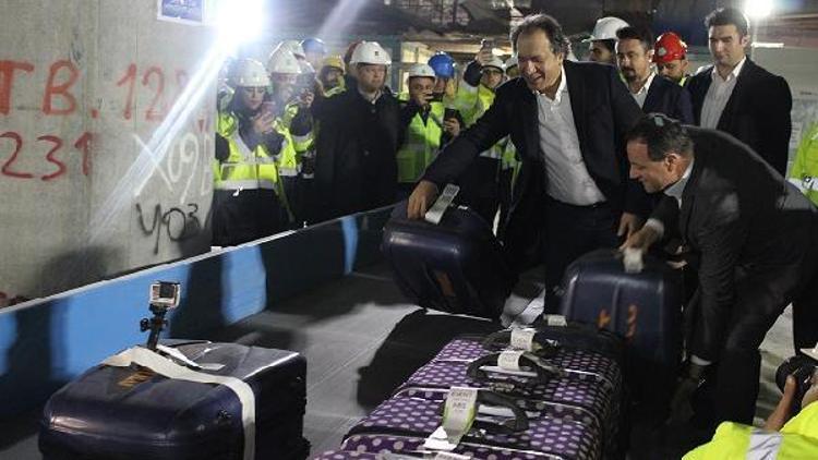 İstanbul Yeni Havalimanının 42 kilometrelik bagaj sistemi tamamlandı
