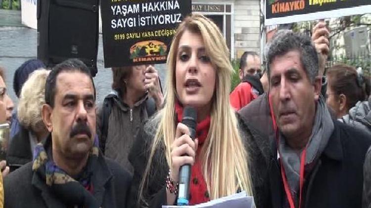 Hayvanlara şiddet protesto edildi