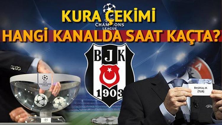 Beşiktaşın Şampiyonlar Ligi Kura çekimi bugün saat kaçta, hangi kanalda
