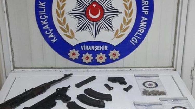 Viranşehirde silah kaçakçılığına 3 gözaltı
