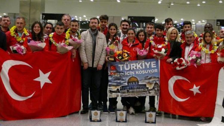 Türkiye Atletizm Kros Milli Takımı yurda döndü