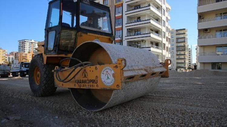 Karaköprüoe yeni yol yapımı