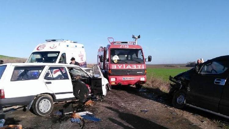 Lüleburgazda kaza: 2 yaralı