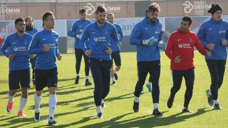 Trabzonsporda Bursaspor maçı hazırlıkları başladı