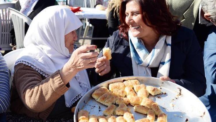 Yeniköyde Çerçioğluna teşekkür yemeği