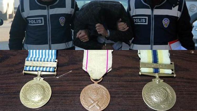 Kore gazisinin madalyalarını çalan hırsız tutuklandı