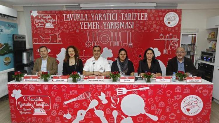 Tavukla Yaratıcı Tarifler Yemek Yarışmasına Türkiyenin dört bir köşesinden tarif yağdı