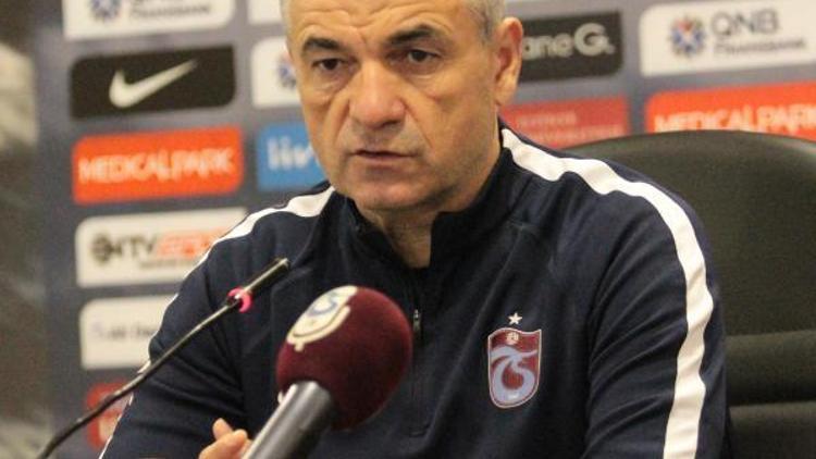 Trabzonspor Teknik Direktörü Çalımbay: Kulüp sıkıntı yaşayacaksa transfer yapmam