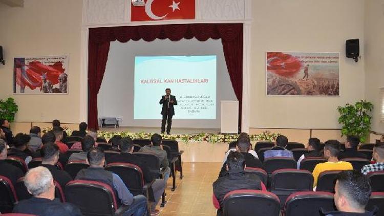 Hükümlülere talasemi konferansı