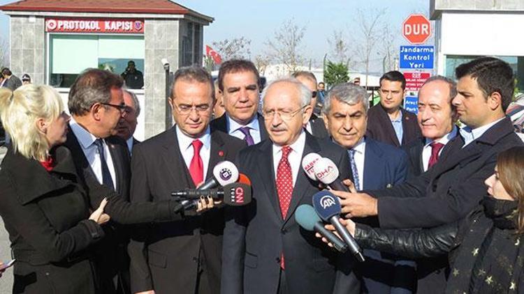 Kılıçdaroğlu, Enis Berberoğlunu ziyaret etti