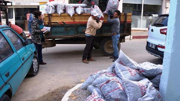 Sarıgölde bin aileye kömür yardımı