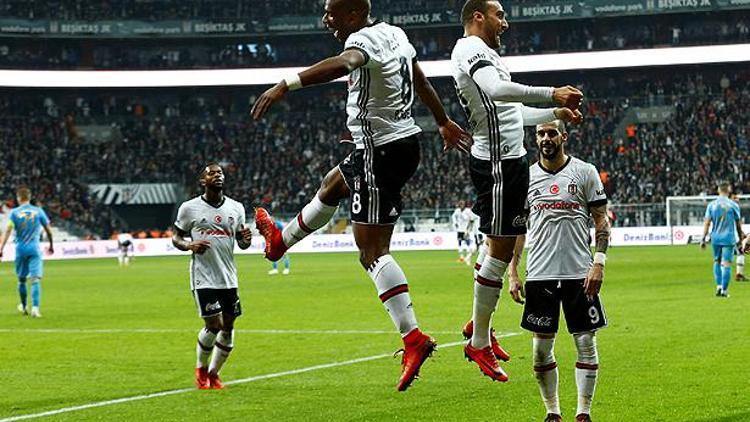 Siyah Beyaz kasırga Kartal gol olup yağdı