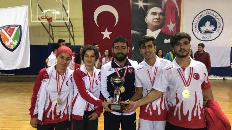 U19 Hokey Kız ve Erkek Milli takımları şampiyon oldu