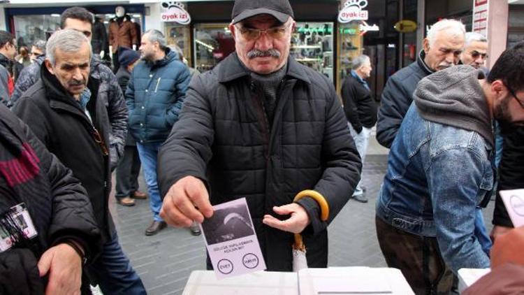 CHPliler, ihale öncesi Gölcük için sandık kurdu