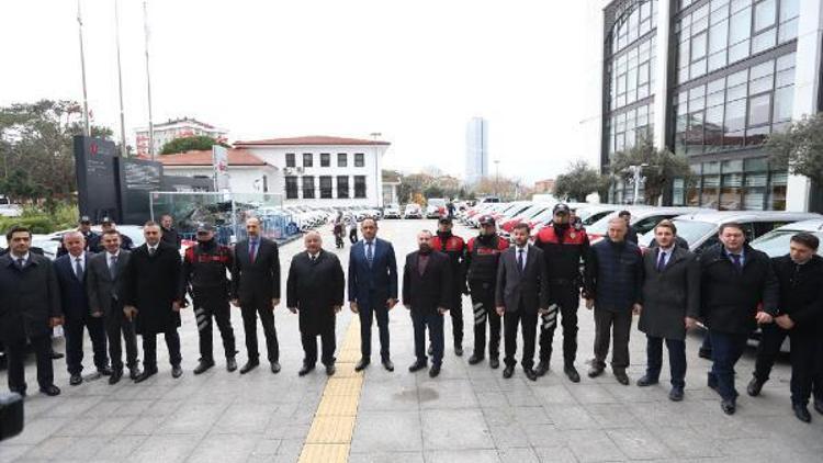 Ümraniye Belediyesi’nden ilçe emniyet müdürlüğüne araç desteği